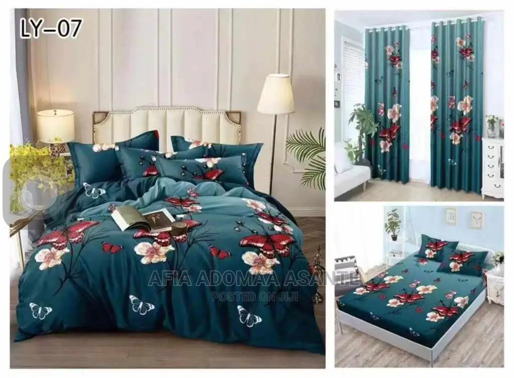 8 Pieces Bedsheets Set