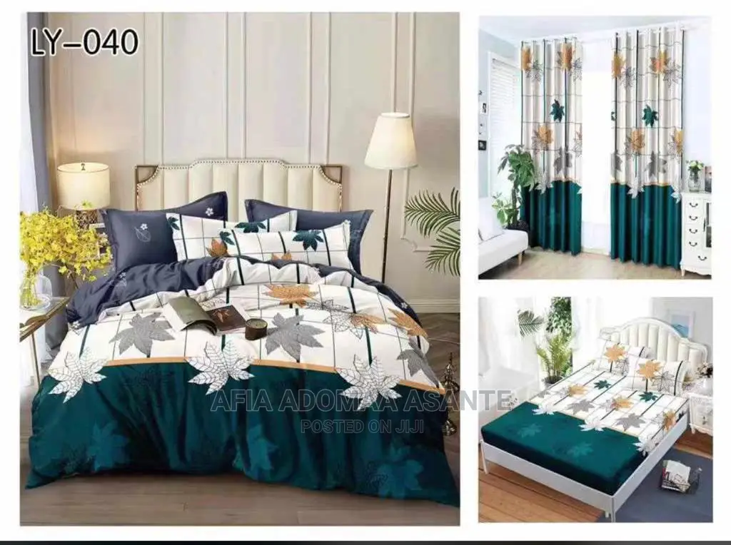 8 Pieces Bedsheets Set