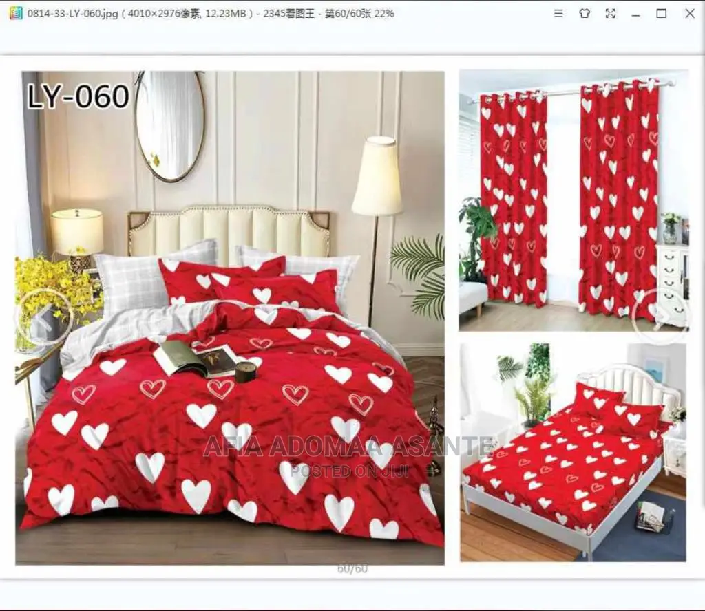 8 Pieces Bedsheets Set