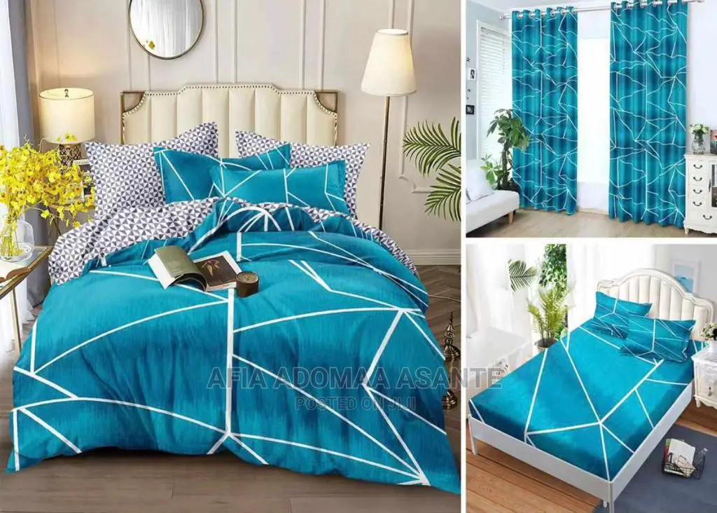 8 Pieces Bedsheets Set