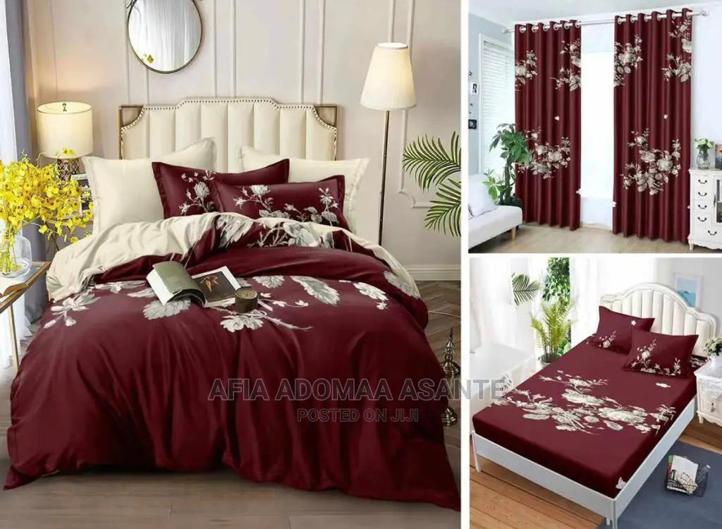 8 Pieces Bedsheets Set