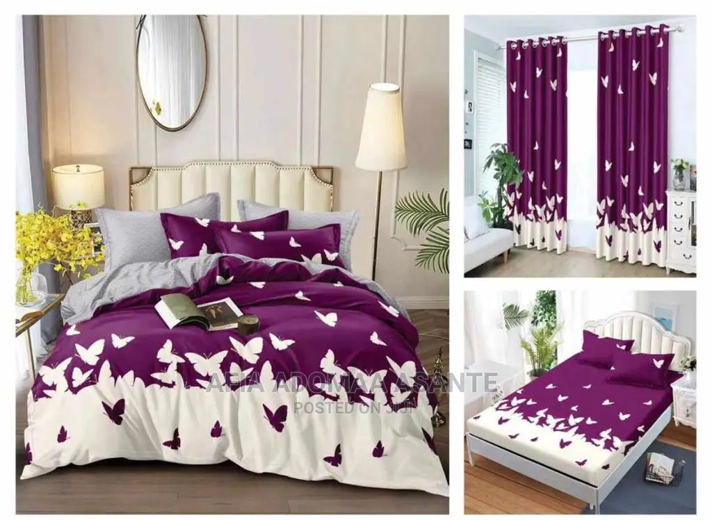 8 Pieces Bedsheets Set