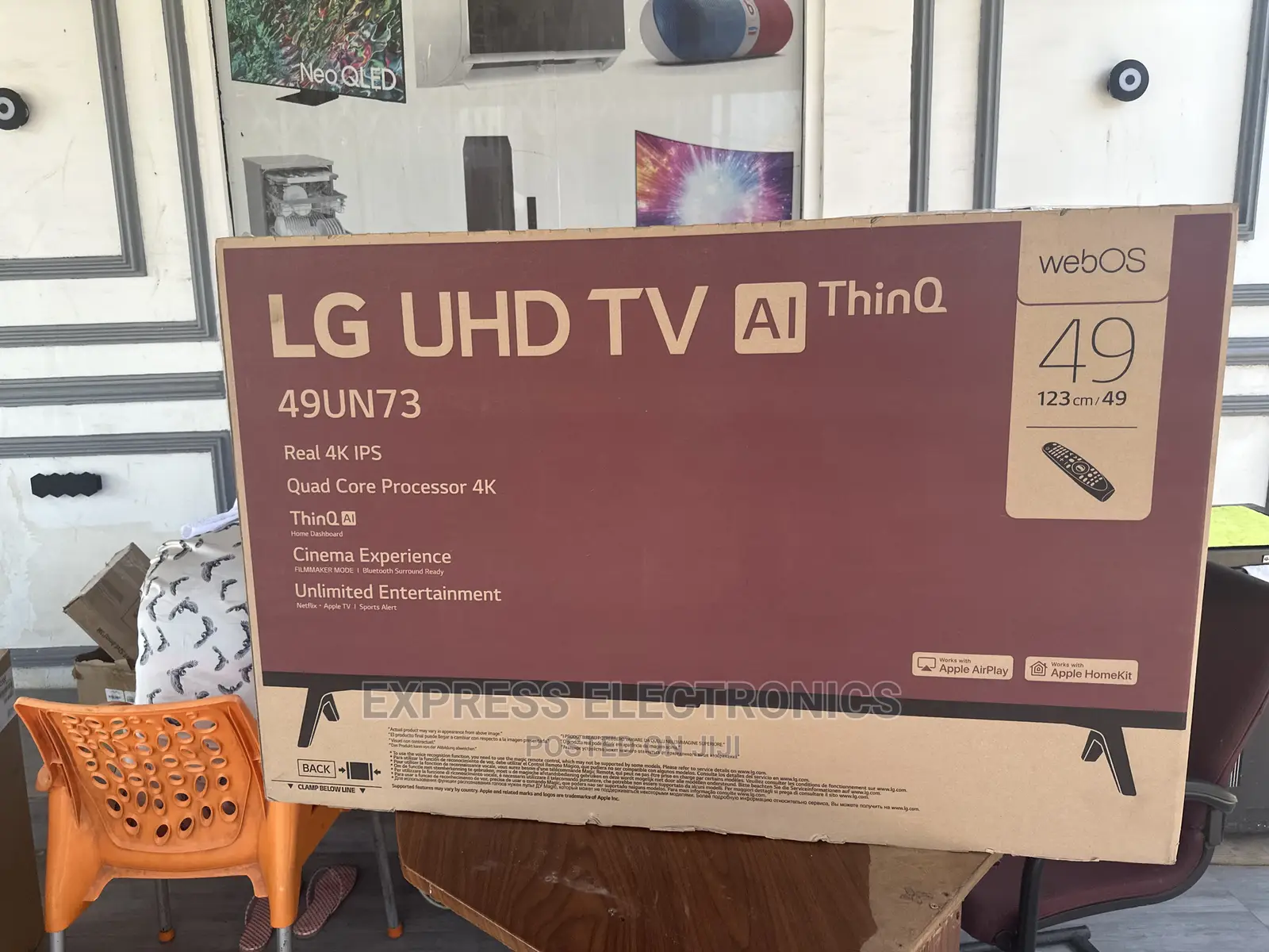 LG Uhd Smart LED Display Un73 Series 49”