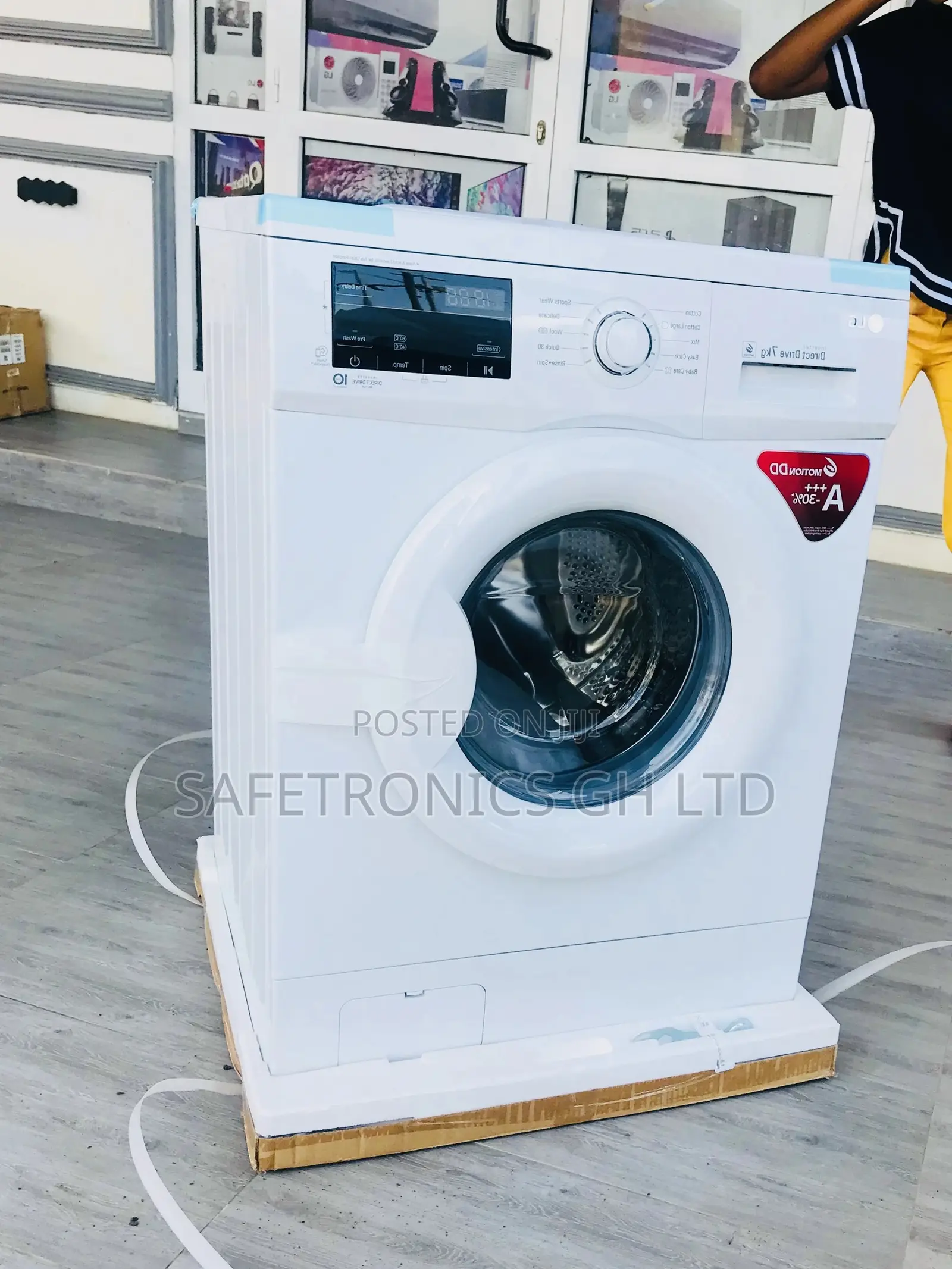 Available LG Front Load (Wash Only) Washing Machine 7kg