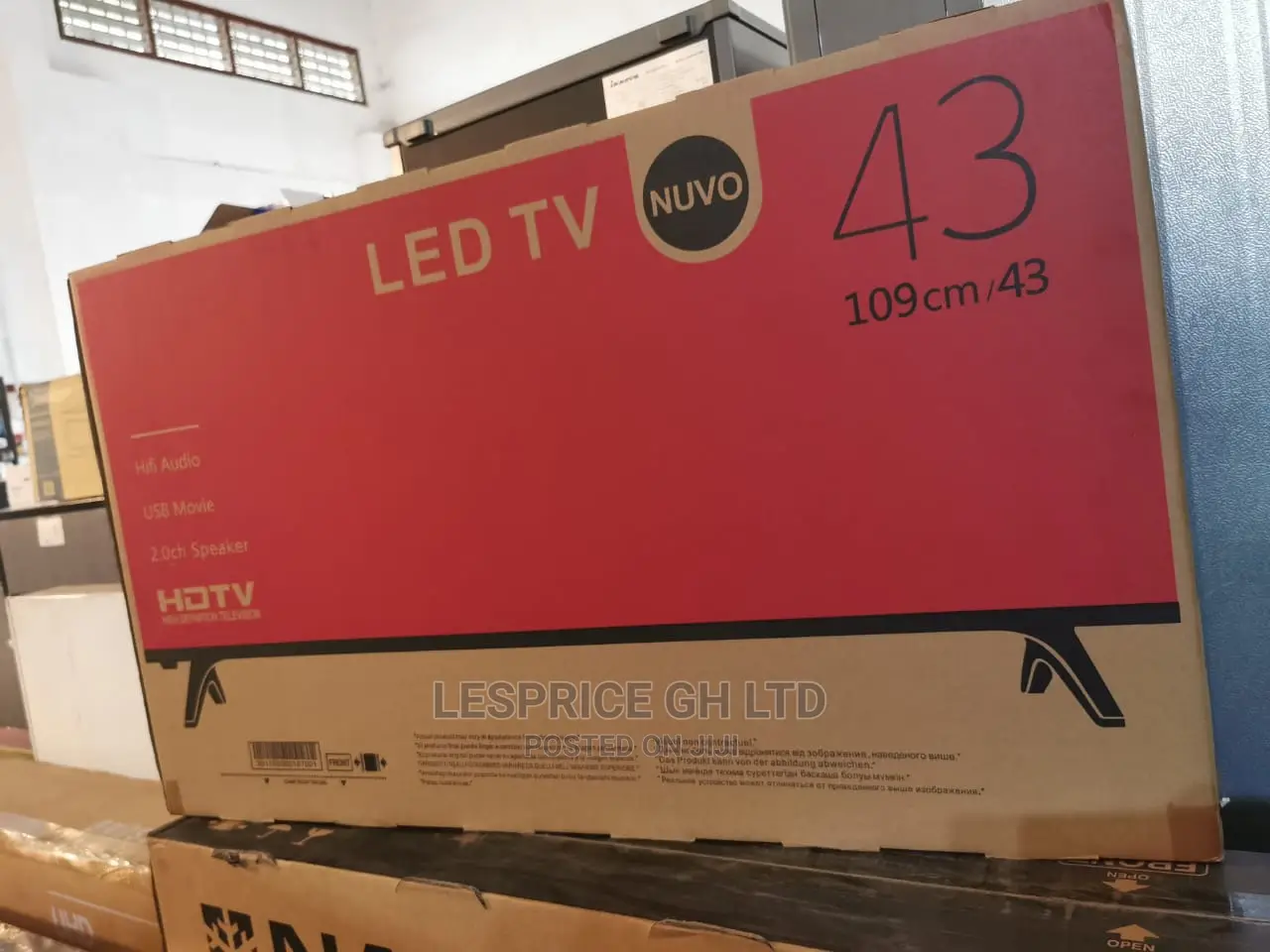 Stylish Nuvo Smart TV 43