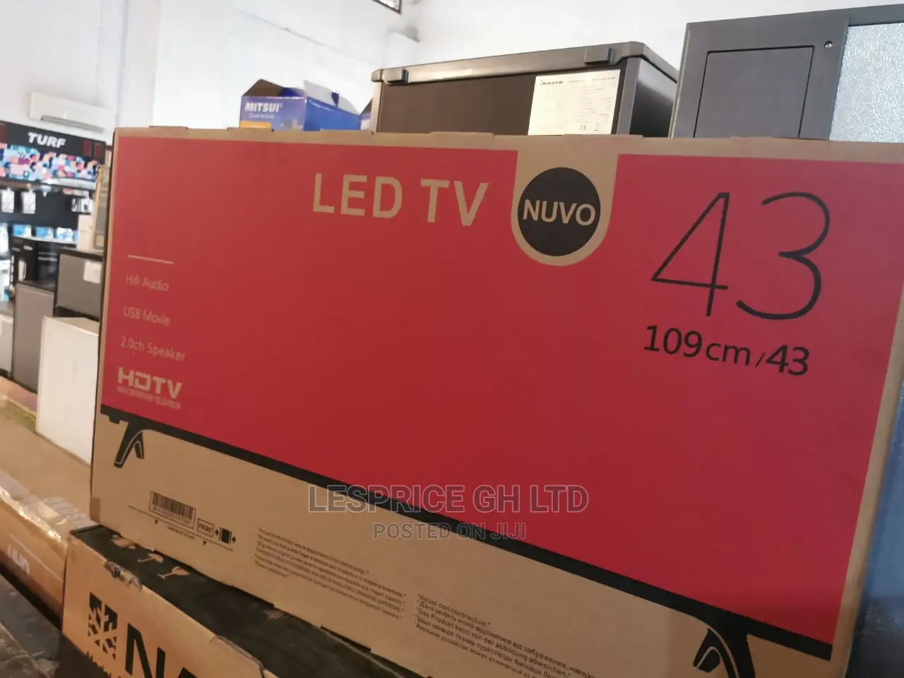 Tear Rubber Nuvo Smart TV 43