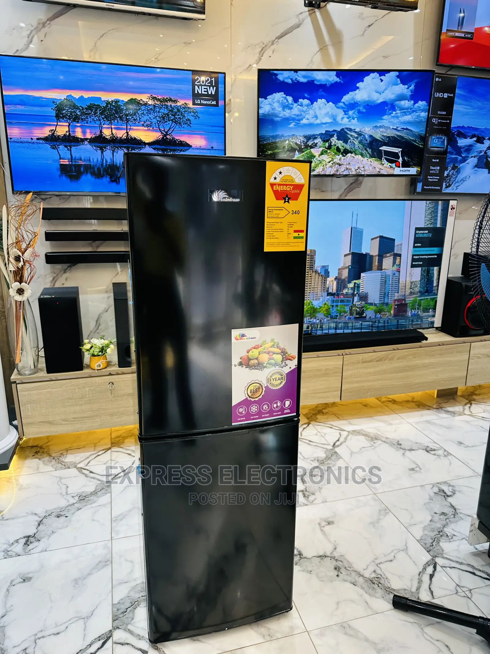 Adjustable Shelf Rainbow Rf-200b Fridge