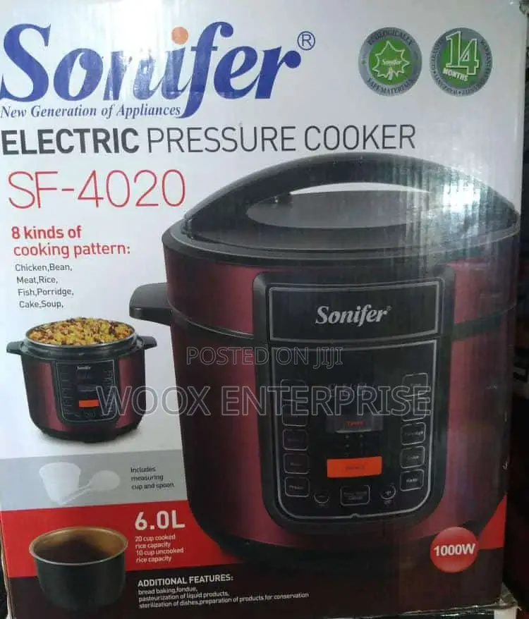 Sonifer Electric Pressure Cooker (6L)