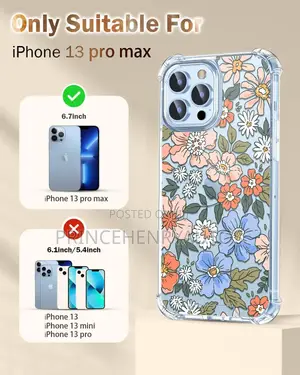 OUTIWA Case+Tempered Glass for iPhone 13 Pro Max 6.7