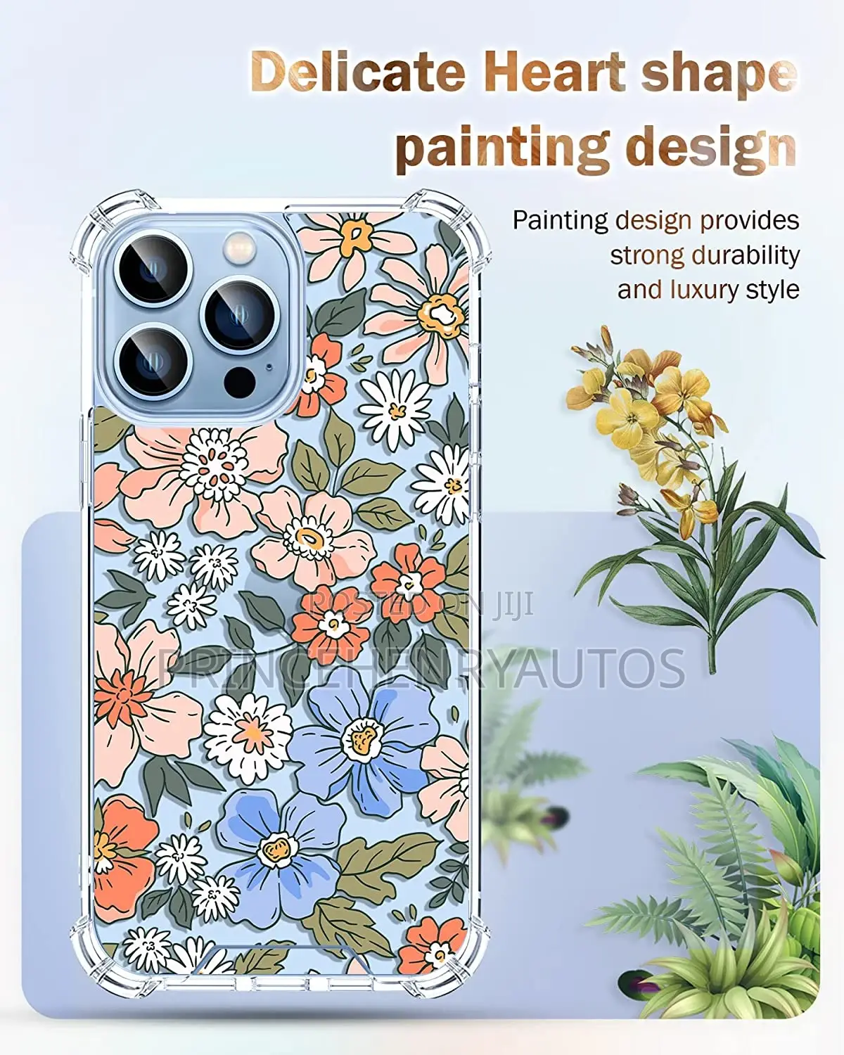 OUTIWA Case+Tempered Glass for iPhone 13 Pro Max 6.7