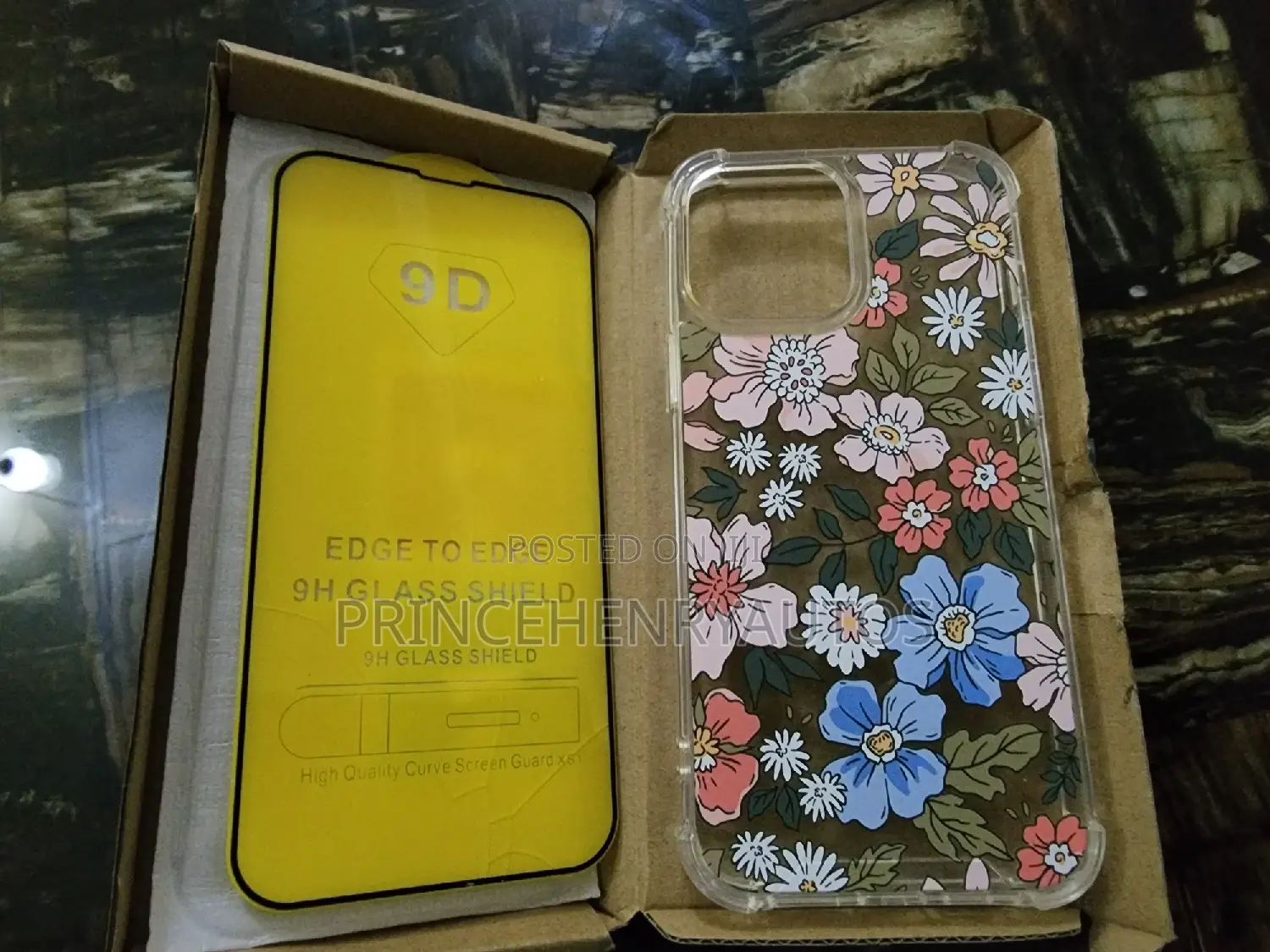 OUTIWA Case+Tempered Glass for iPhone 13 Pro Max 6.7