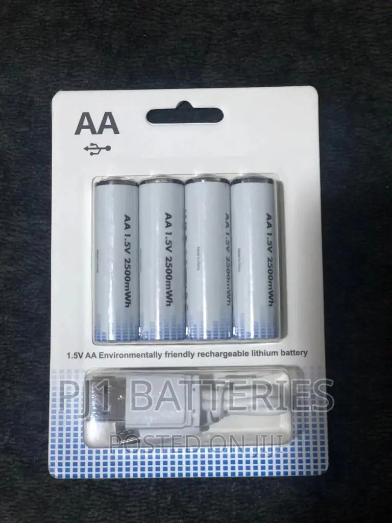 AA Rechargeable With Charging Port