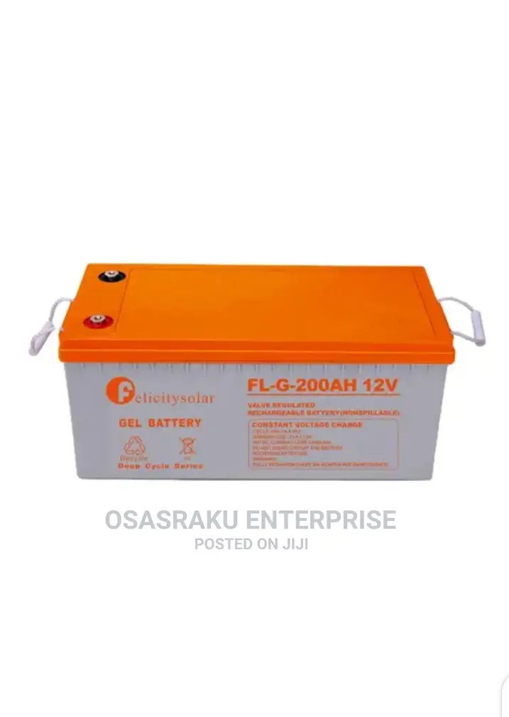 12v 200ah Felicity Gel Deep Cycle Battery