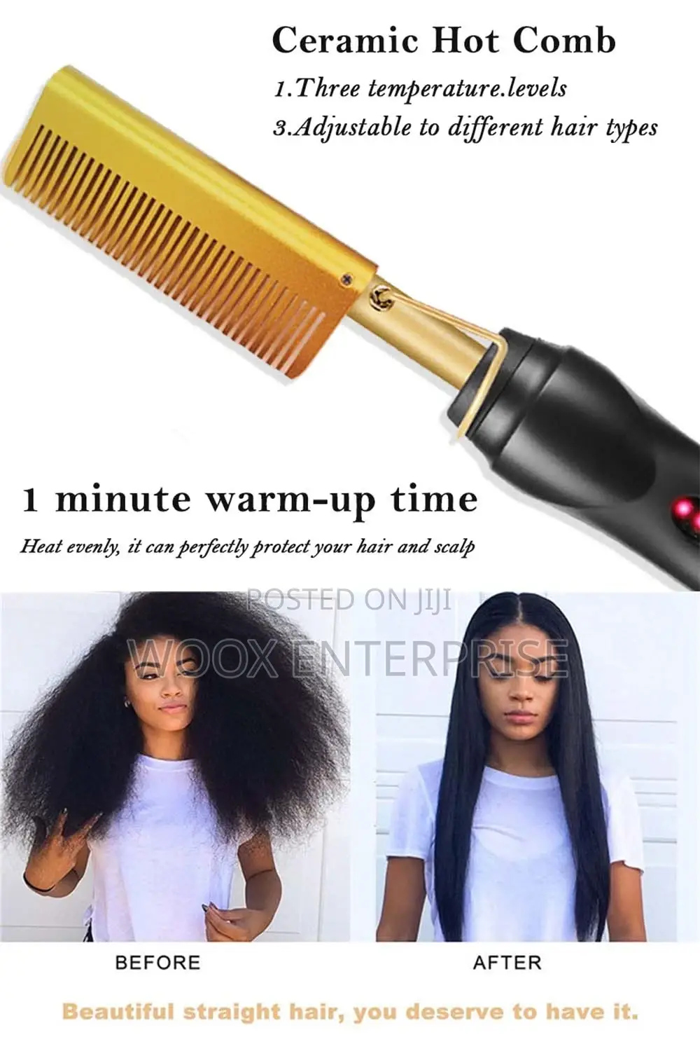 Electric Hot Hair Comb