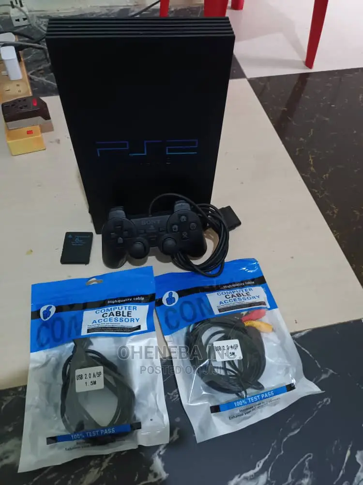 Ps2 Standard Console With Games for Sale