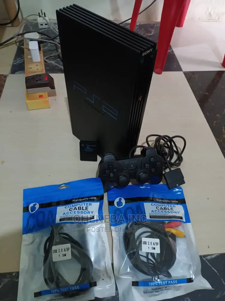 Ps2 Standard Console With Games for Sale