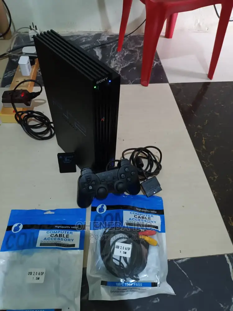 Ps2 Standard Console With Games for Sale