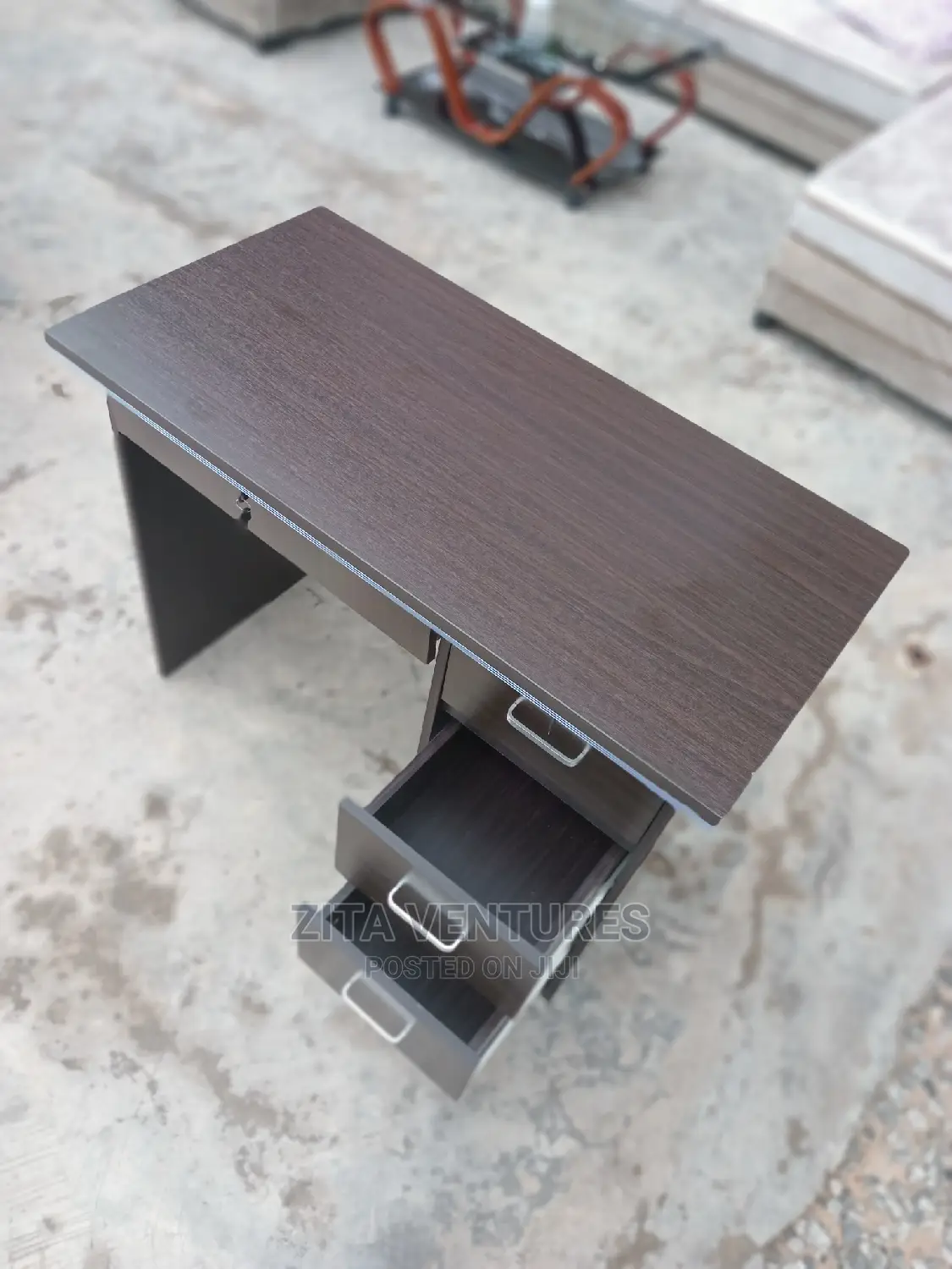 Office Table With 4 Drawers