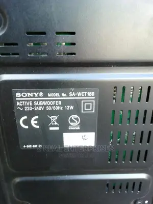 Sony SA-WCT180 Wireless Subwoofer Only for HT-CT180 Soundbar