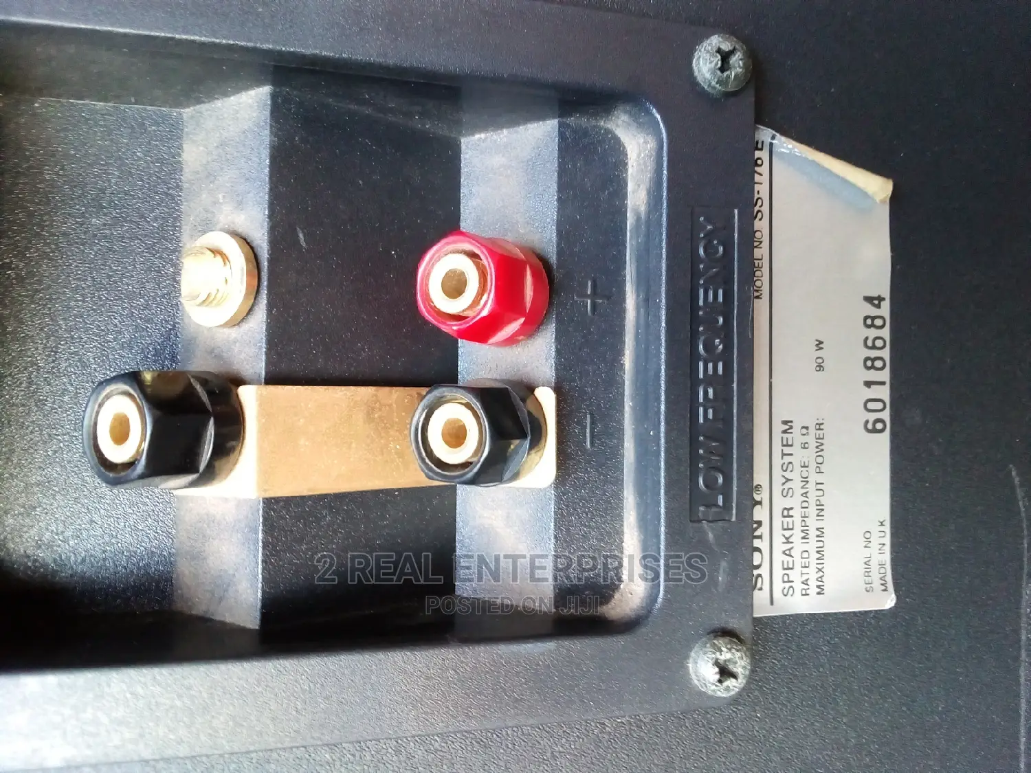 Sony 2 Long Loudspeakers 6 Ohms 90W