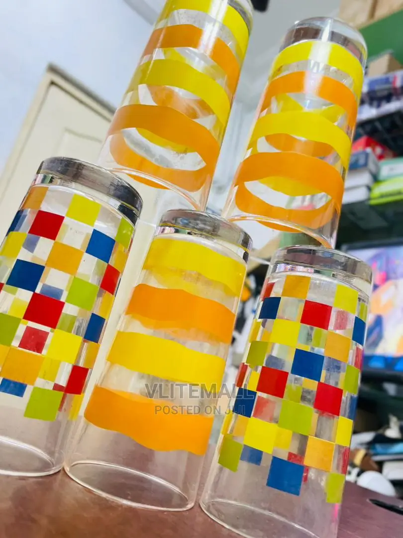 5 Set of Juice Glasses