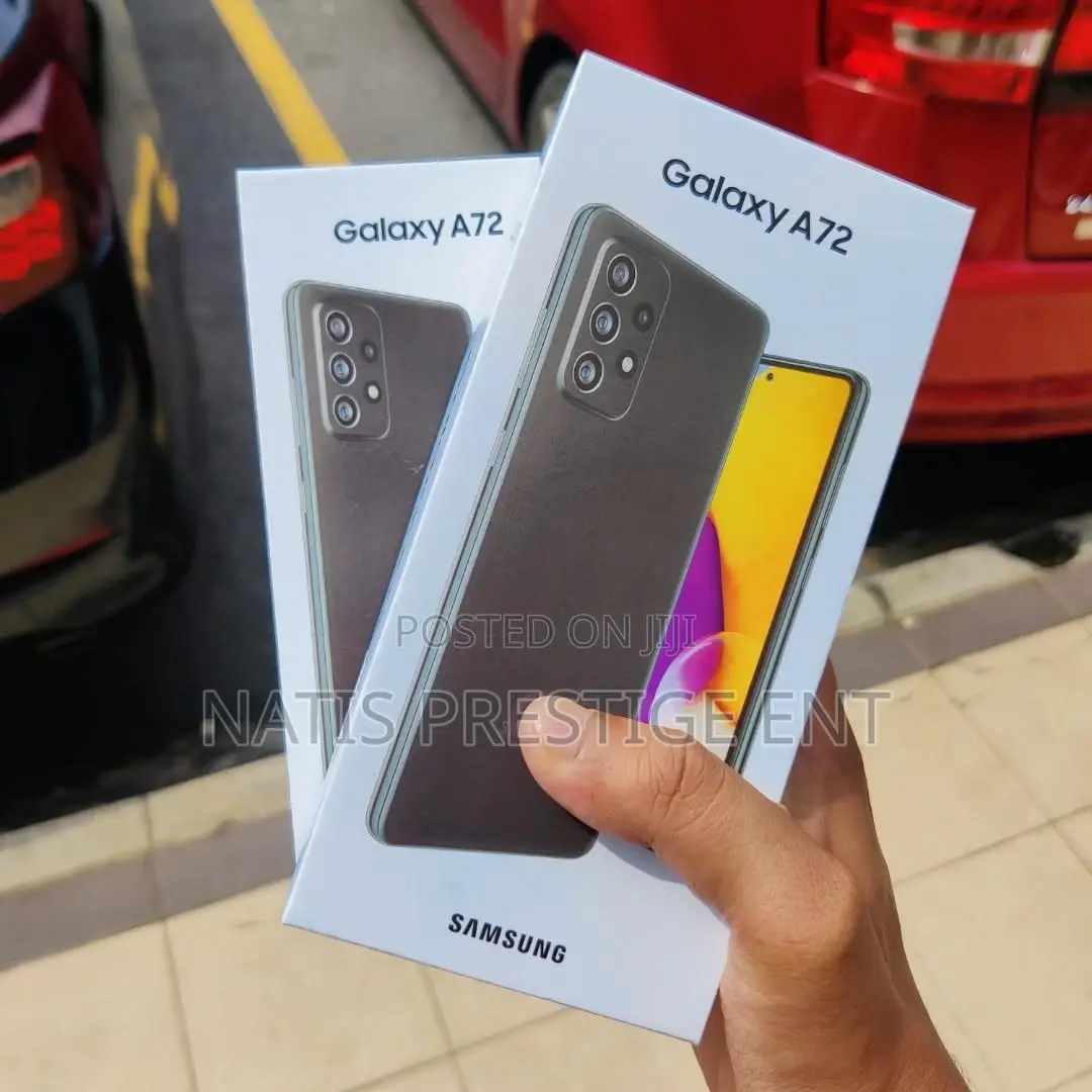 New Samsung Galaxy A72 5G 128 GB Black