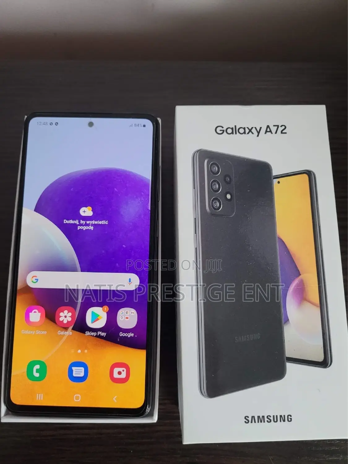 New Samsung Galaxy A72 5G 128 GB Black
