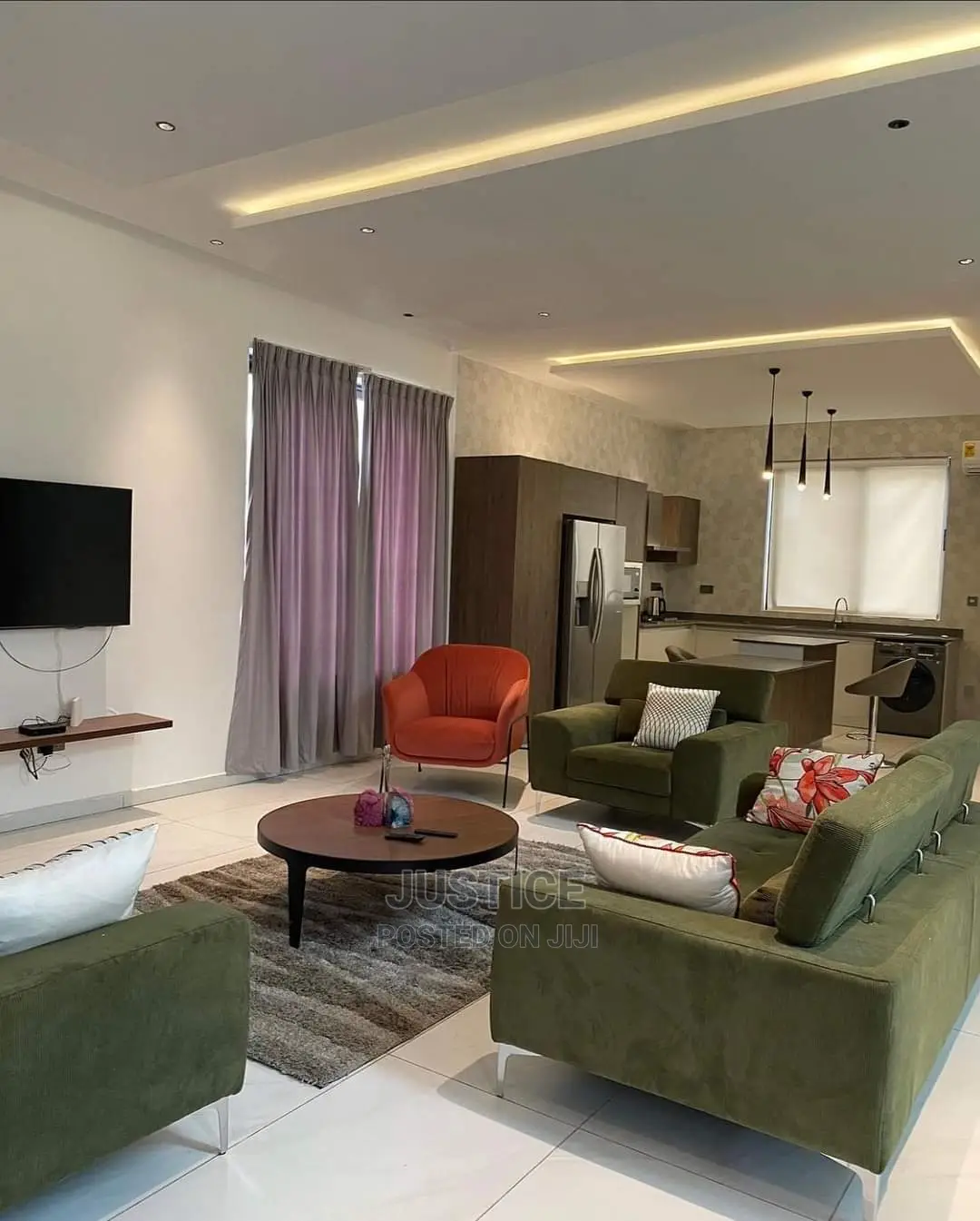 Furnished 3bdrm Townhouse / Terrace in Dzorwulu for rent
