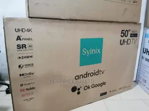 Syinix 50 Smart Android UHD Tv