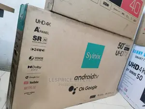 Quality Syinix 50 Smart Android UHD Tv