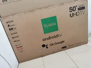 Top Syinix 50 Smart Android UHD Tv
