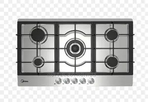 Midea Built-in Gas Hob 90g50me005-SFT , 5 Burner, 90 X 51 Cm