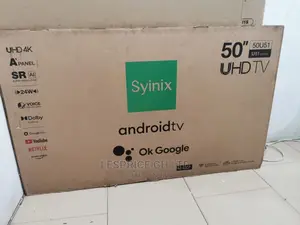 Original Syinix 50 Smart Android UHD Tv