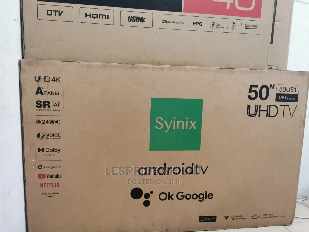 Perfect Syinix 50 Smart Android UHD Tv