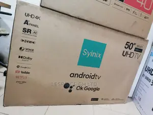 Good Looking Syinix 50 Smart Android UHD Tv