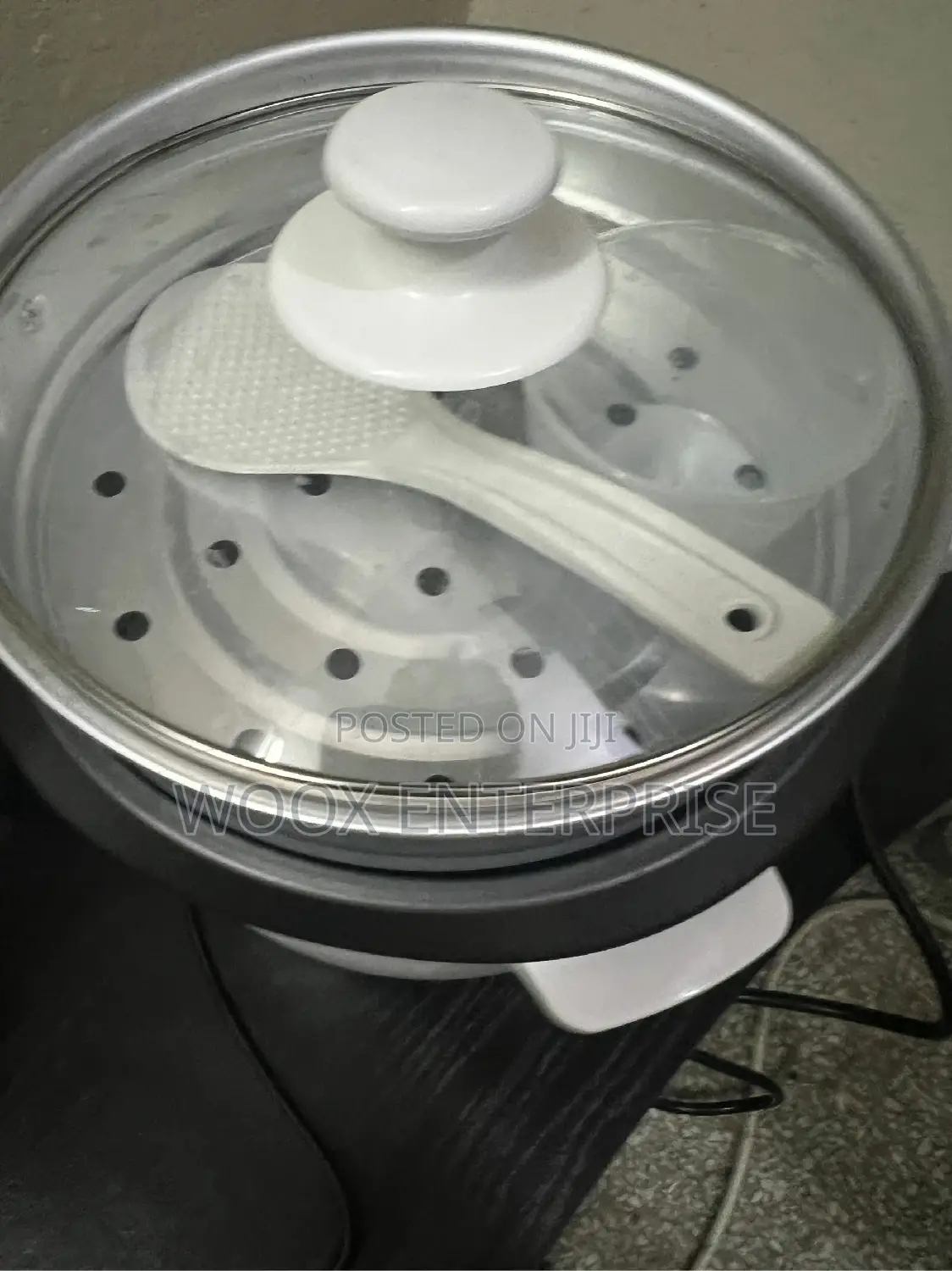 Italian Home Rice Cooker With Glass Head Cover