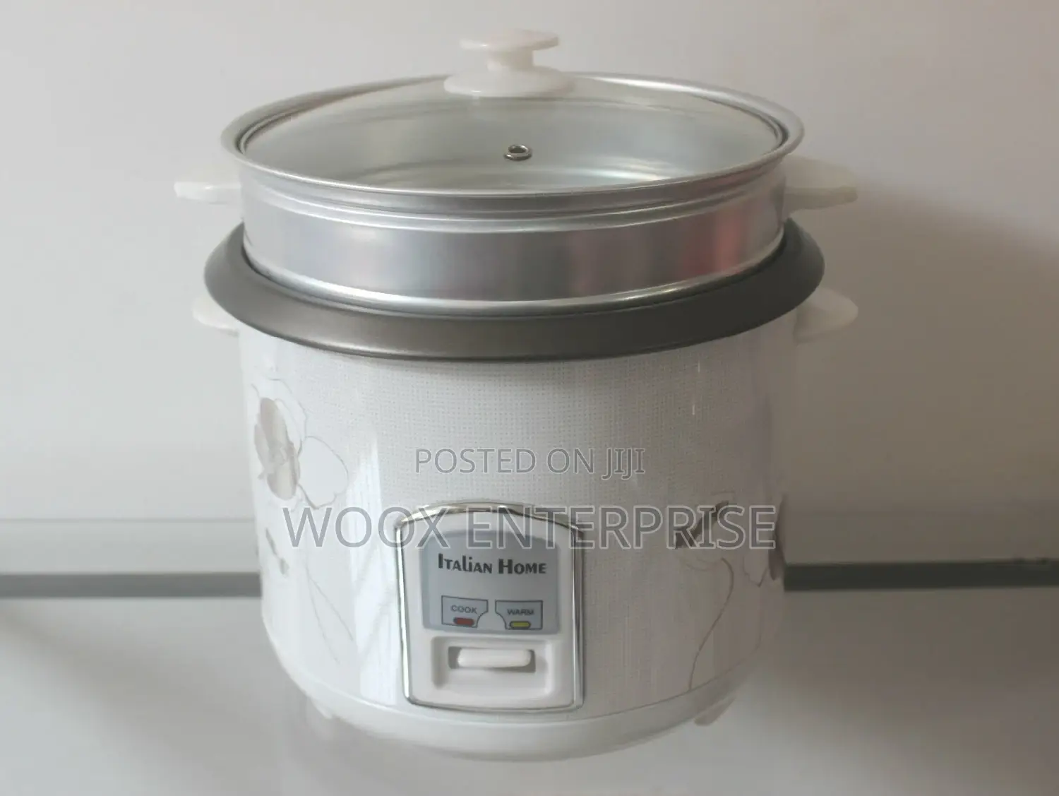 Italian Home Rice Cooker With Glass Head Cover