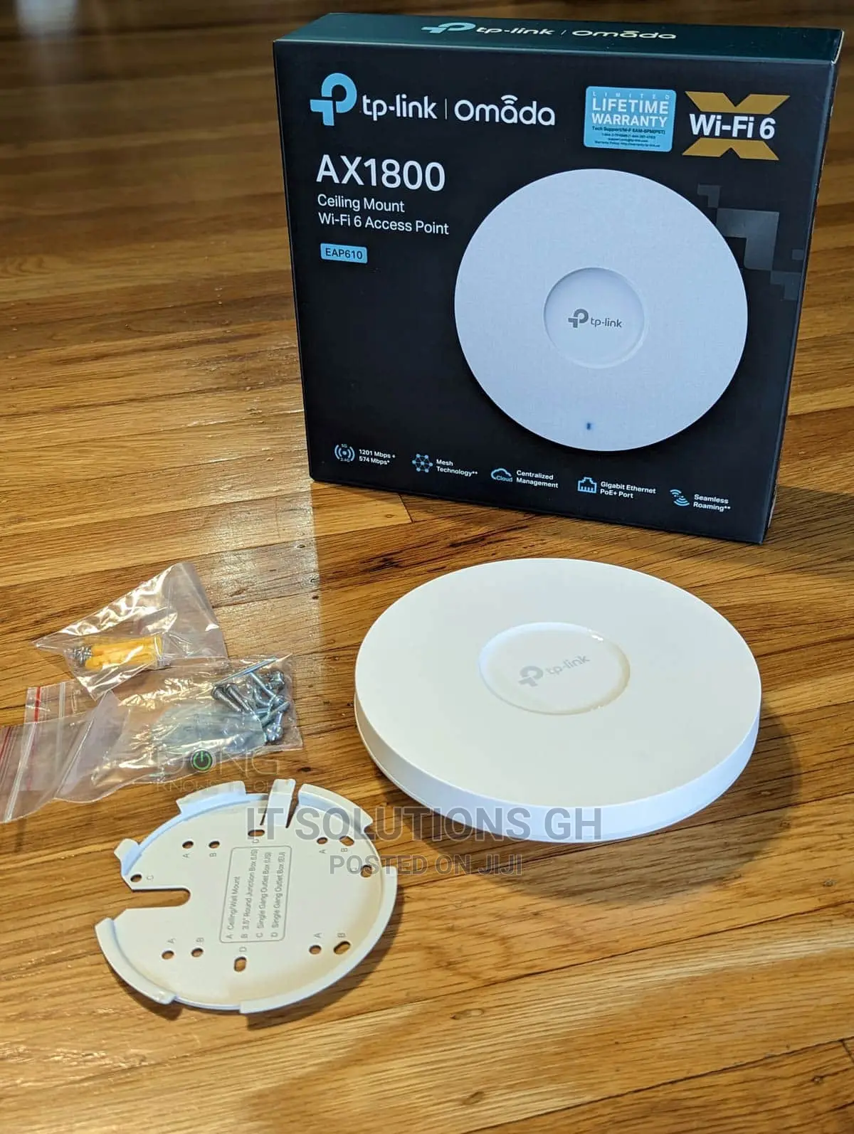 Tp-Link Ax1800 Ceiling Mount Wifi 6 Access Point