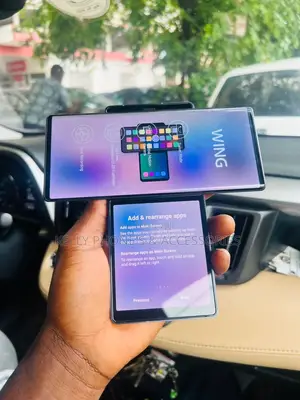 New LG Wing 5G 256 GB Black