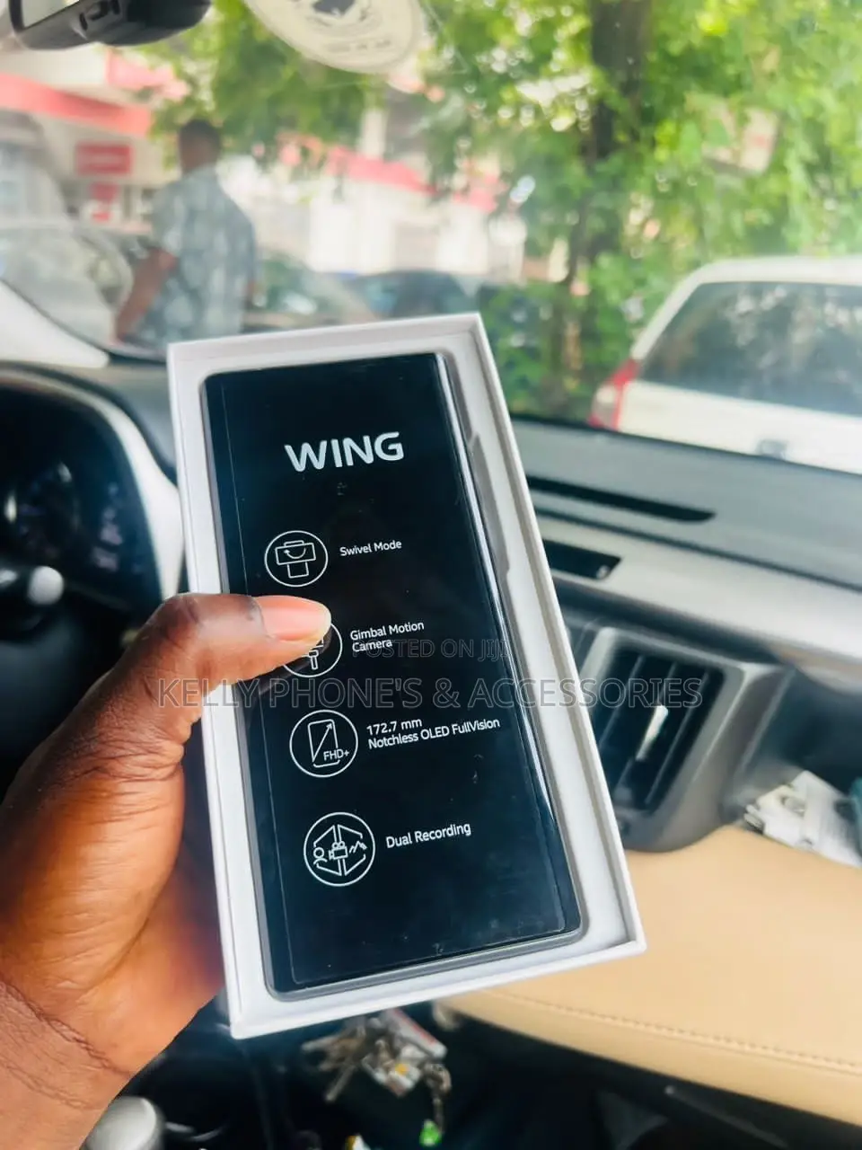 New LG Wing 5G 256 GB Black
