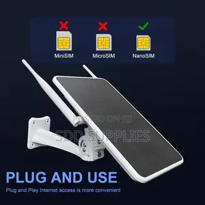 IP66 Waterproof Battery Solar Panel 4G Router