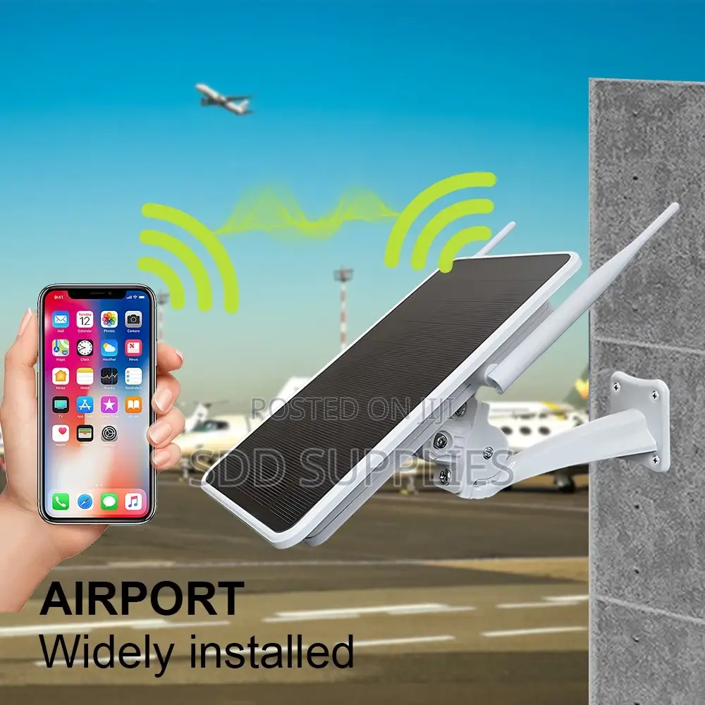 IP66 Waterproof Battery Solar Panel 4G Router