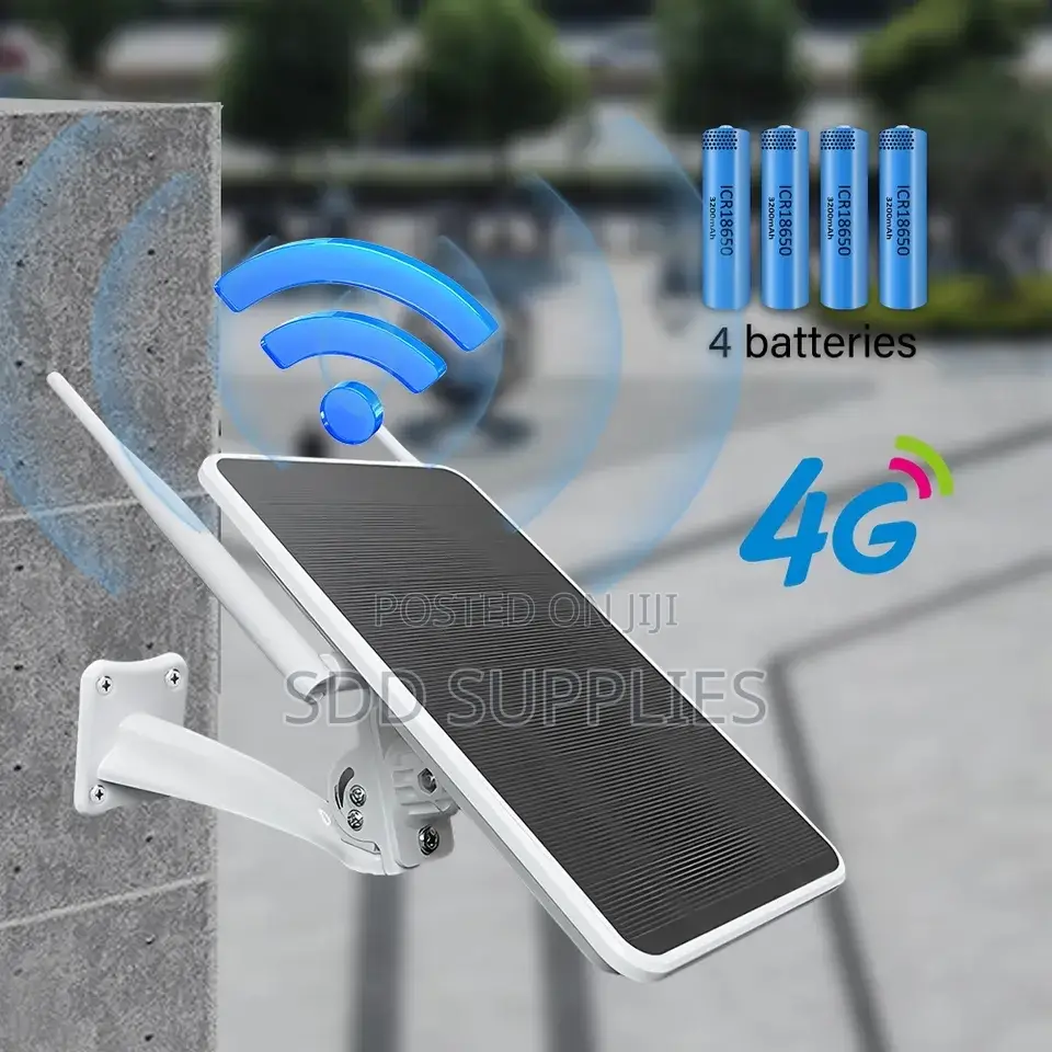 IP66 Waterproof Battery Solar Panel 4G Router