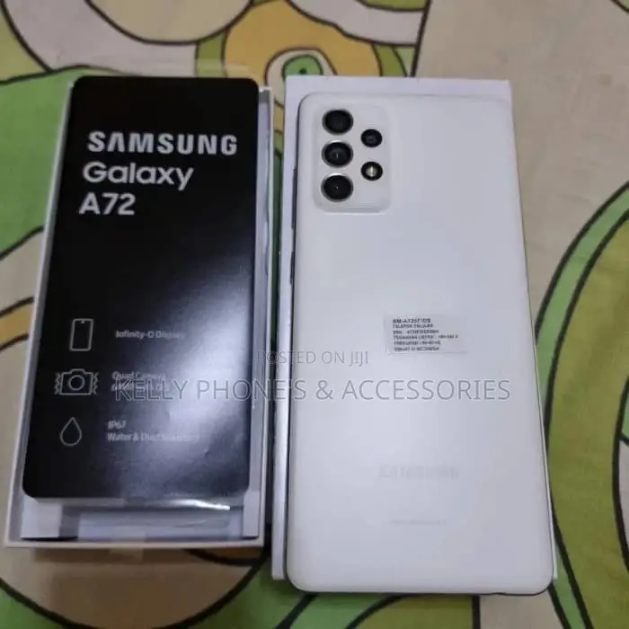 New Samsung Galaxy A72 5G 128 GB Black