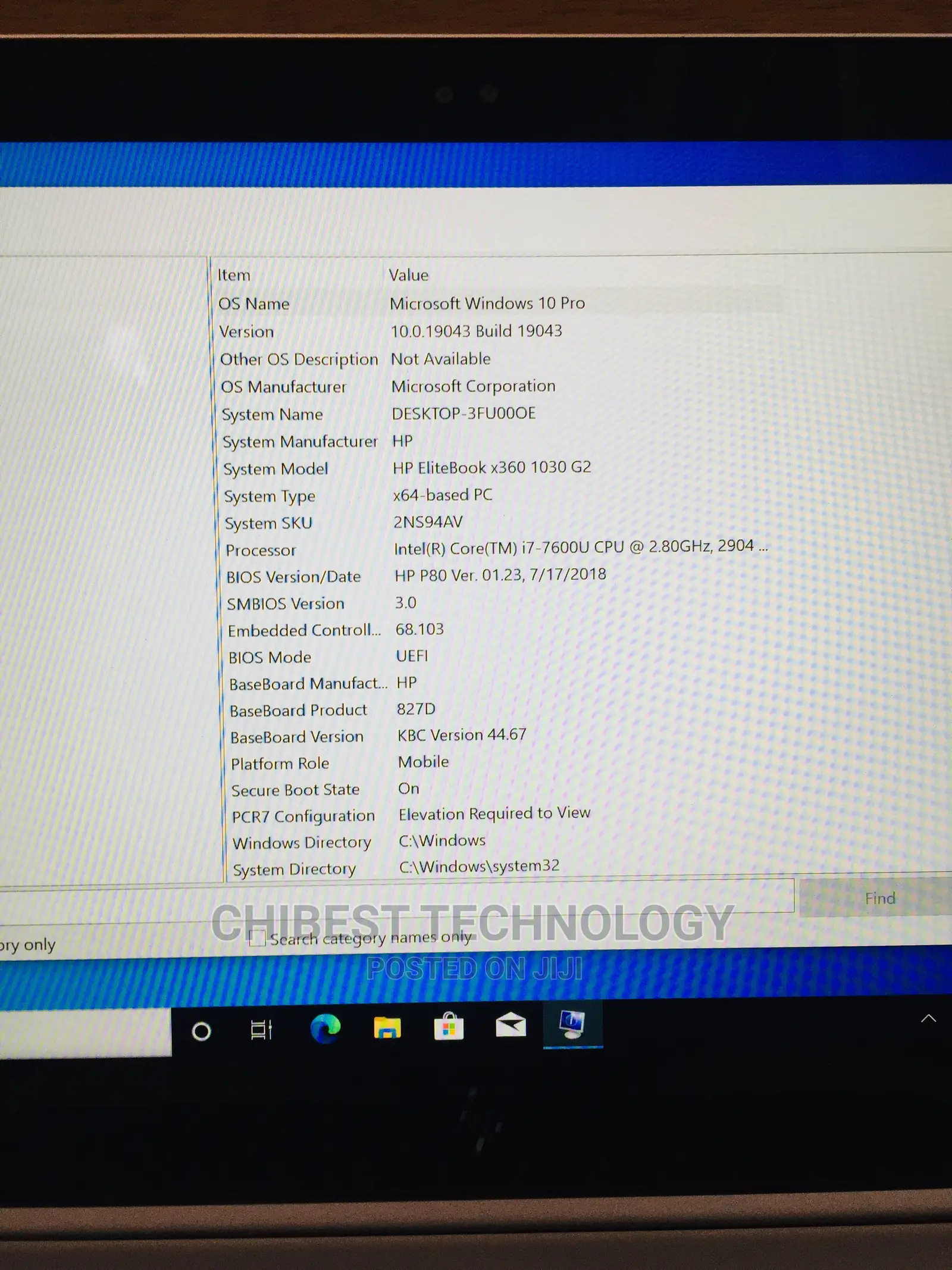 Laptop HP EliteBook X360 1030 G2 16GB Intel Core I7 SSD 500GB