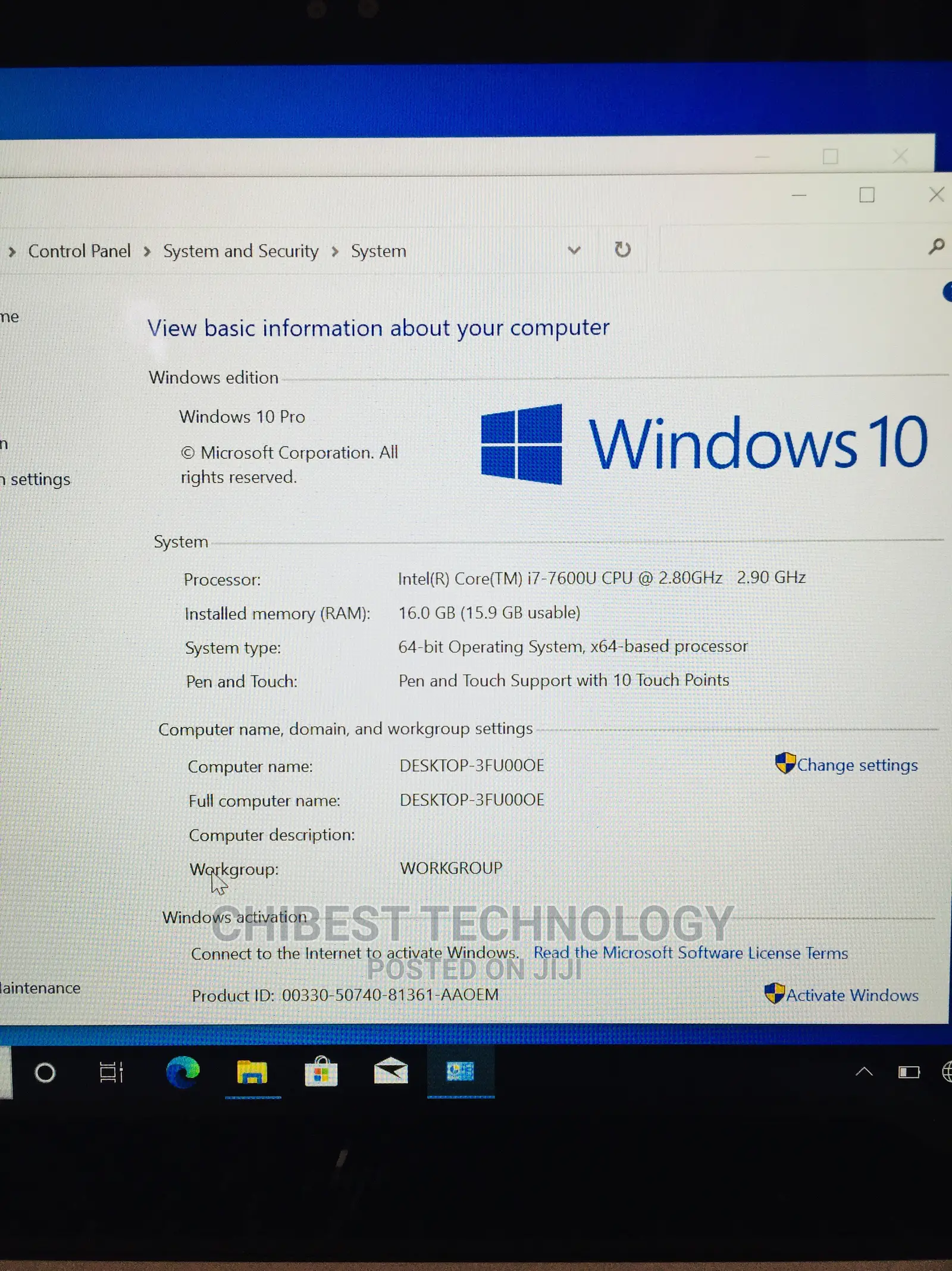 Laptop HP EliteBook X360 1030 G2 16GB Intel Core I7 SSD 500GB