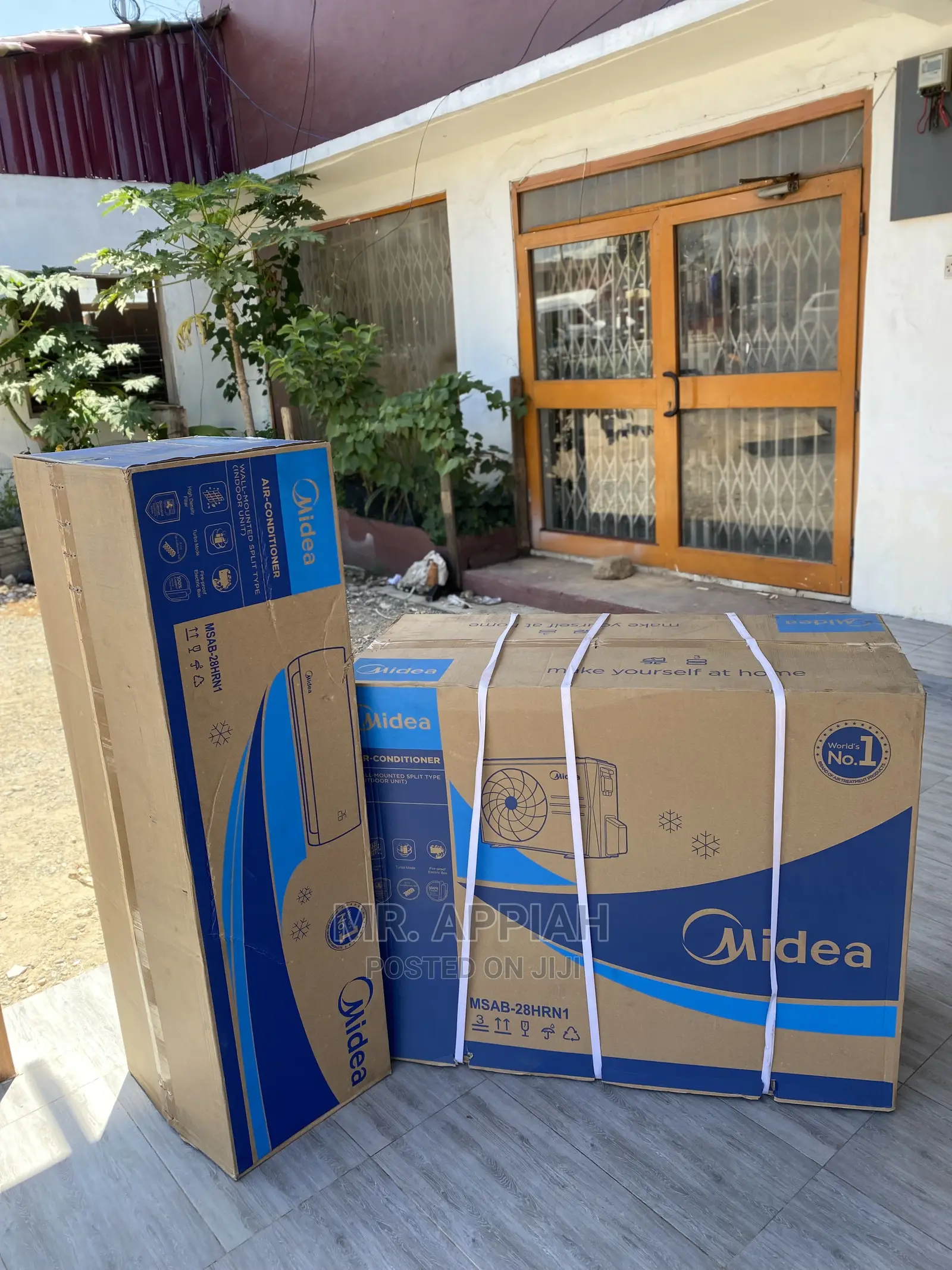 Brand New Midea(3.0HP)Air Conditioner With Washable Filter.