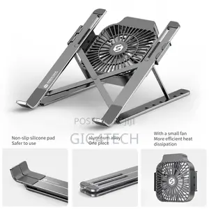 Laptop Stand Holder With Cooling Fan