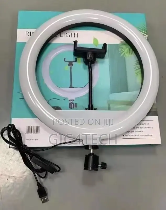 14 Inch Ring Light With Triple Colour Temperature Led