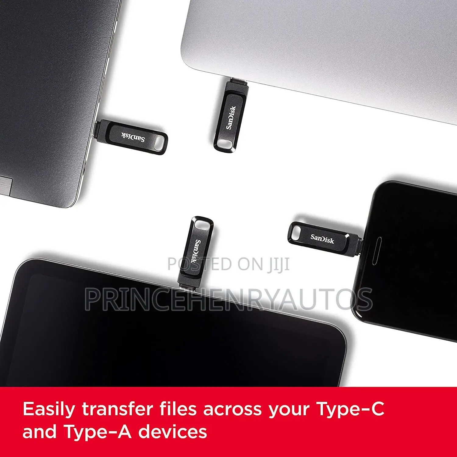 Sandisk 64GB Ultra Dual Drive Go USB Type-c SDDDC3-064G-G46